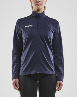 Craft Sport Training Jacket Squad - without side pockets, comfortable and functional - navy blue Women